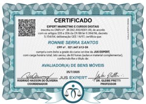 AVALIADOR DE BENS MÓVEIS