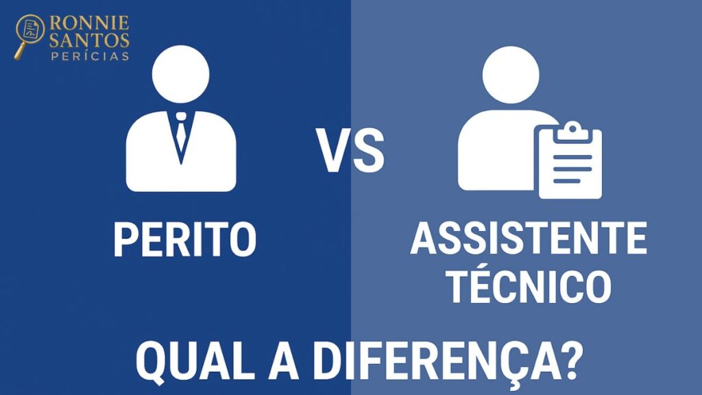 Perito x Assistente Técnico Qual a diferença