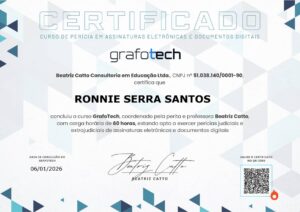 Perícia em Assinaturas Eletrônicas e Documentos Digitais