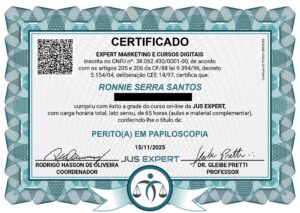 PERITO EM PAPILOSCOPIA